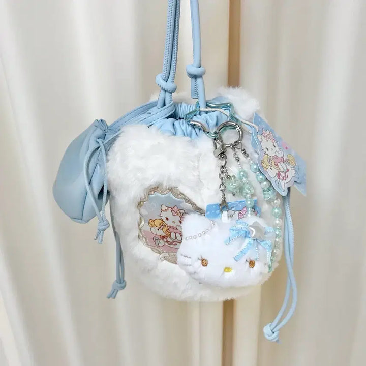 [BUNJANG] Miniso Hello Kitty Star Pearl Ribbon Keychain / MINISO HELLOKITTY러블리스트랩 헬로키티별진주리본키링