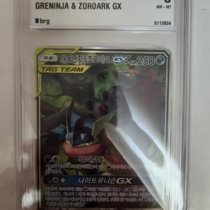 [BUNJANG] Pokemon Greninja & Zoroark Tag Team Special Illustration Rare Card / 포켓몬카드 개굴닌자&조로아크 태그팀 특일
