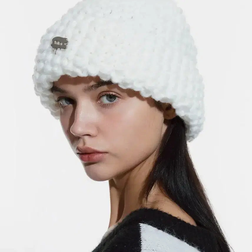 [BUNJANG] Palette Bold Knit Beanie / 팔렛 볼드니트비니