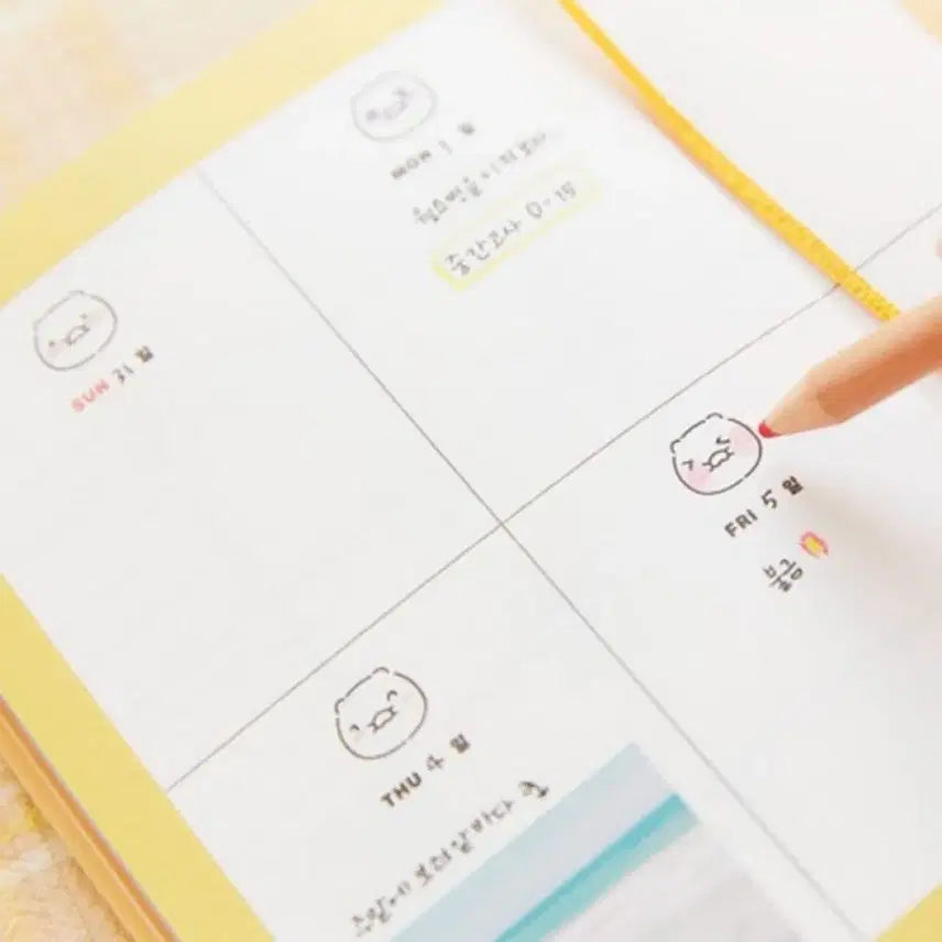 [BUNJANG] Chunsik 2022 Undated Diary / (새상품) 춘식이 만년 다이어리(2022)