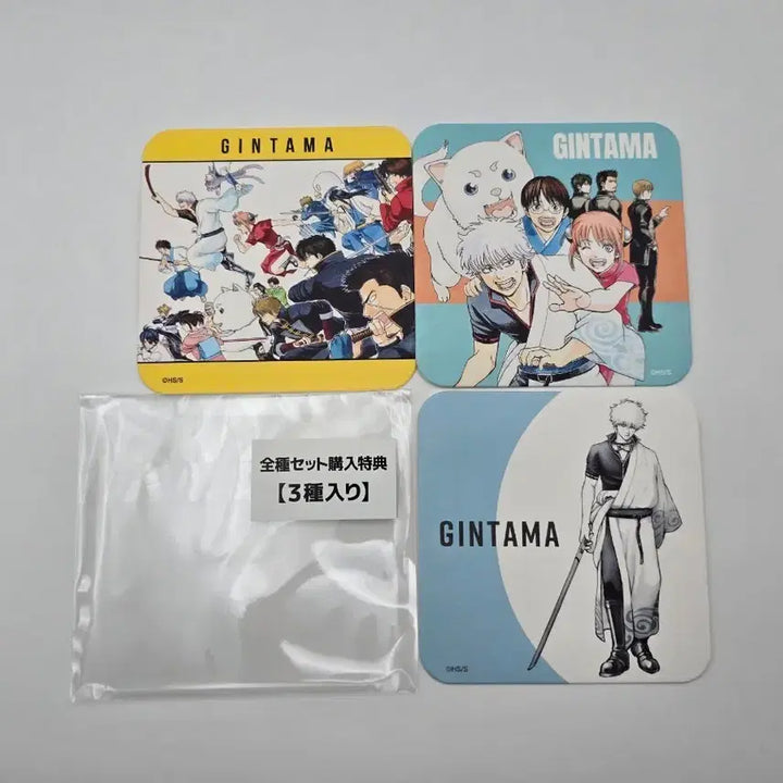 [BUNJANG] Gintama Gintama Exhibition Bundle Set Coaster / [일괄]은혼 은혼전 코스터 전종 특전 코스터