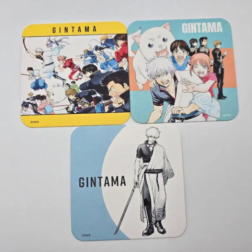 [BUNJANG] Gintama Gintama Exhibition Bundle Set Coaster / [일괄]은혼 은혼전 코스터 전종 특전 코스터