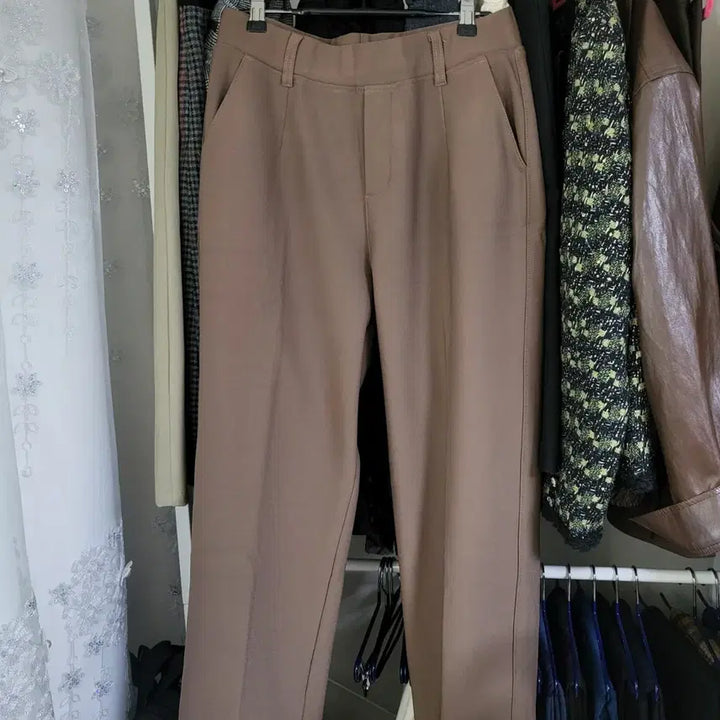 [BUNJANG] Women's Slacks (Size 77) / (새상품) 여성 슬랙스 여성 밴딩바지 정장바지 스판바지 ( 77추천 )