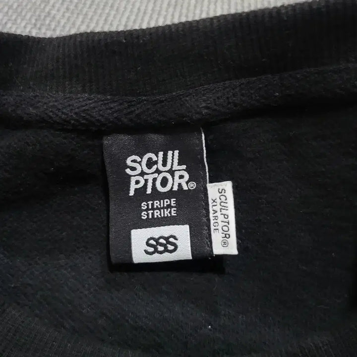 [BUNJANG] Sculptor Striped Sweatshirt (XL) / 스컬프터 스트라이프 맨투맨 (XL)