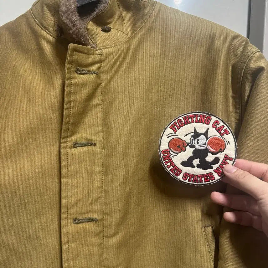 [BUNJANG] MAMAMOO Moonbyul N-1 Deck Jacket (Size 42) / 시즌오프할인)토이즈맥코이 리얼문별주 n-1덱자켓 42사이즈