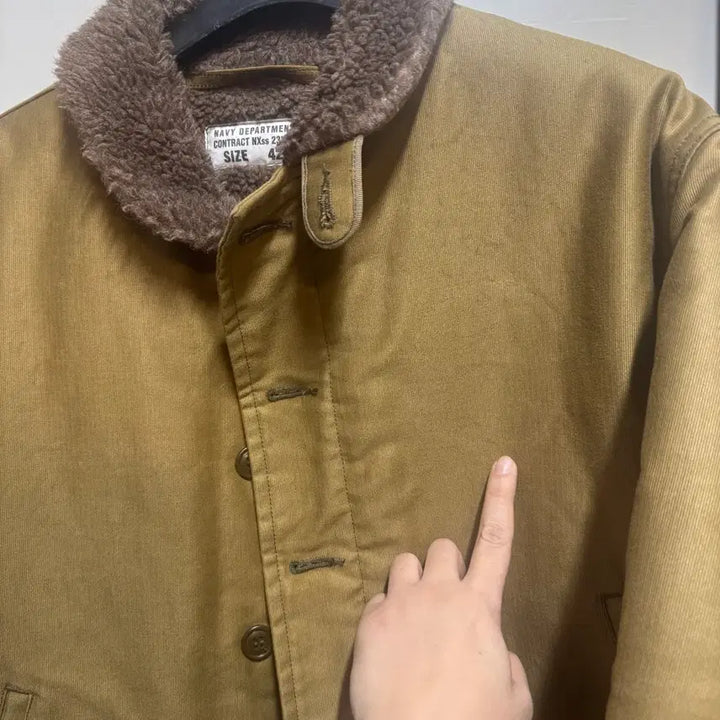 [BUNJANG] MAMAMOO Moonbyul N-1 Deck Jacket (Size 42) / 시즌오프할인)토이즈맥코이 리얼문별주 n-1덱자켓 42사이즈