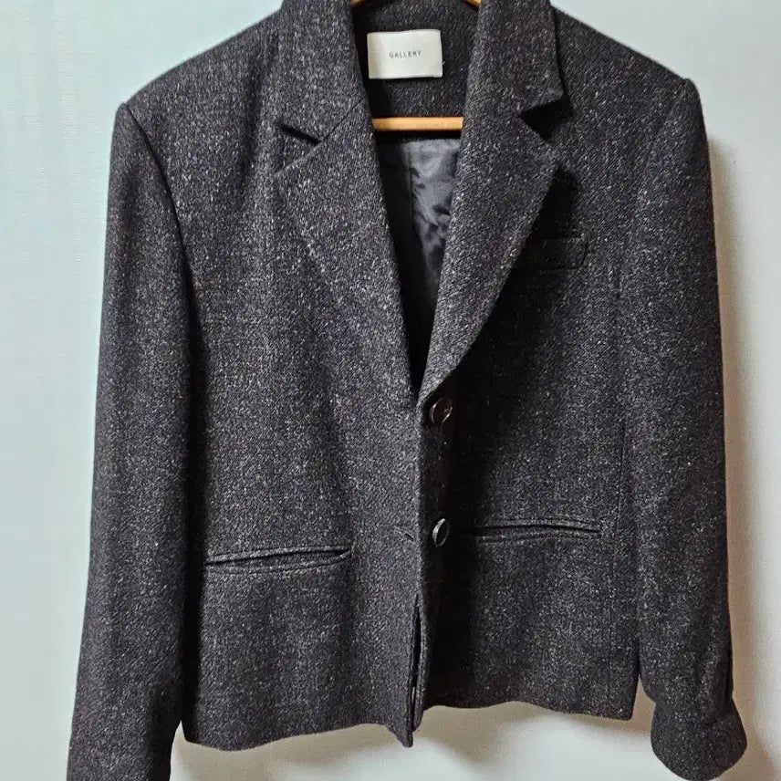 [BUNJANG] Gallery Lambswool Linen Jacket / 갤러리 램스울 리넨 쟈켓