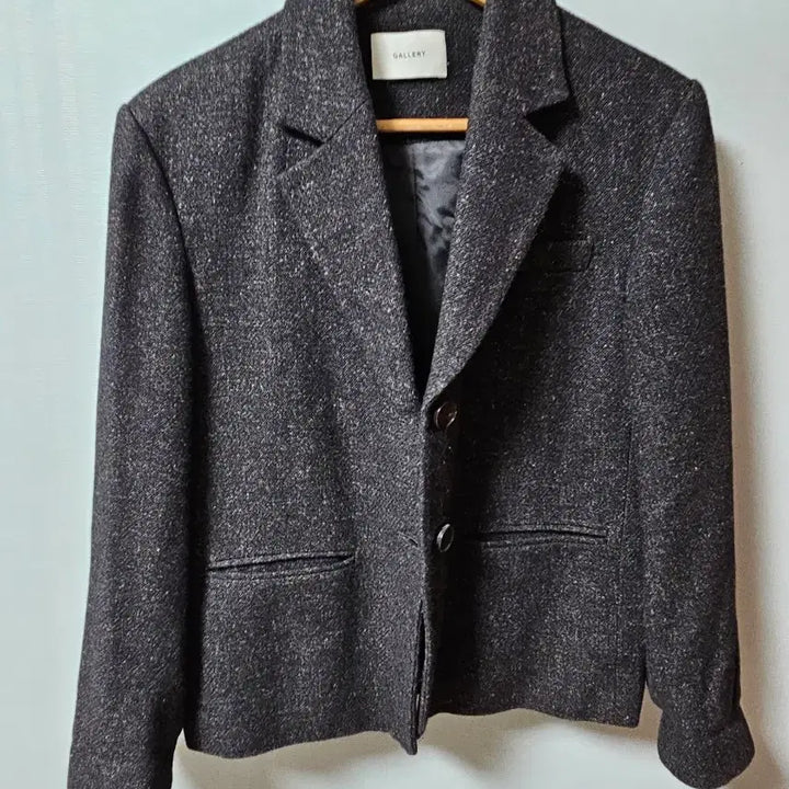 [BUNJANG] Gallery Lambswool Linen Jacket / 갤러리 램스울 리넨 쟈켓