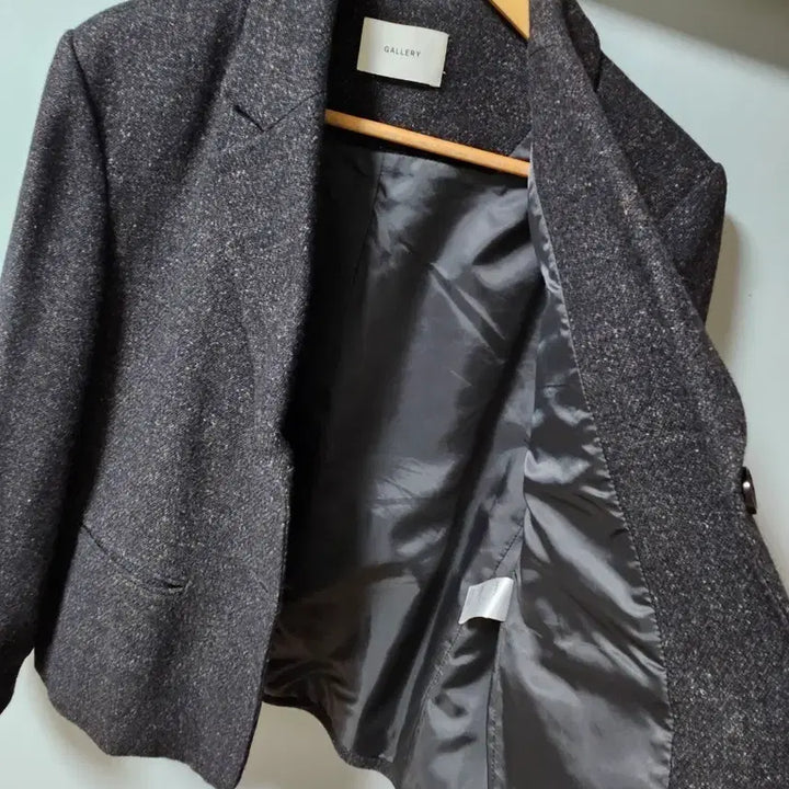 [BUNJANG] Gallery Lambswool Linen Jacket / 갤러리 램스울 리넨 쟈켓