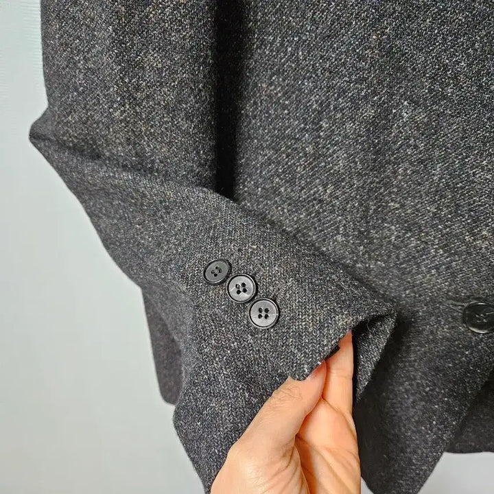 [BUNJANG] Gallery Lambswool Linen Jacket / 갤러리 램스울 리넨 쟈켓