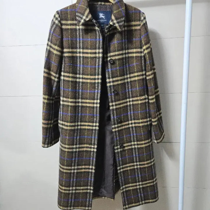 [BUNJANG] Burberry Wool Coat UK8 (55) / 버버리 체크 100% 울코트 UK8 (55)
