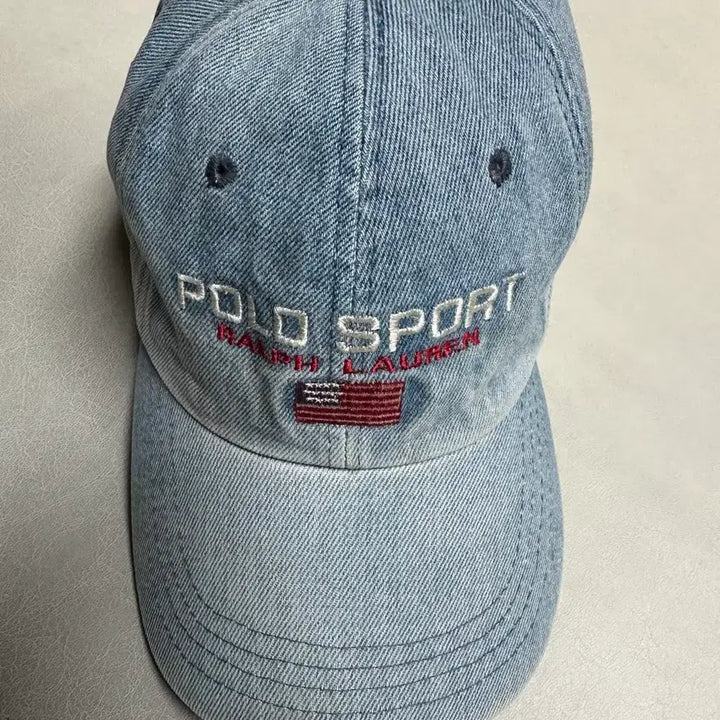 [BUNJANG] Polo Ralph Lauren Denim Cap / 폴로 스포츠 데님 캡