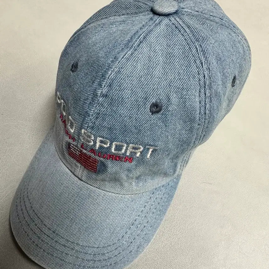 [BUNJANG] Polo Ralph Lauren Denim Cap / 폴로 스포츠 데님 캡