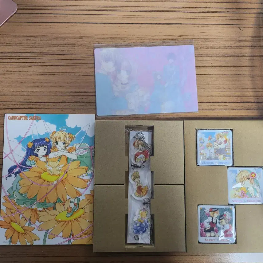 [BUNJANG] Cardcaptor Sakura Goods Bundle Set / 카드캡터 사쿠라 굿즈 박스 ,특장판CD2박스,1권원서