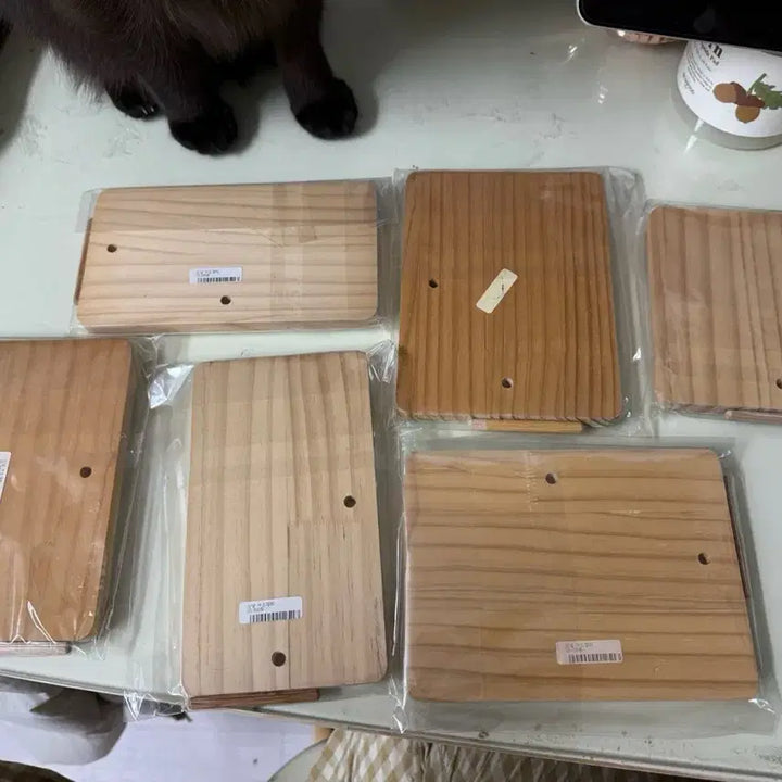 [BUNJANG] Wooden Message Card / 감성 문구 우드 메시지 카드 판매합니다