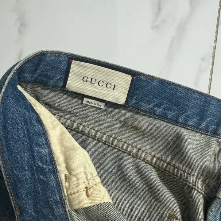 [BUNJANG] 구찌 ㄱ롤업 데님 청바지 31사이즈 / 구찌 ㄱ롤업 데님 청바지 31사이즈