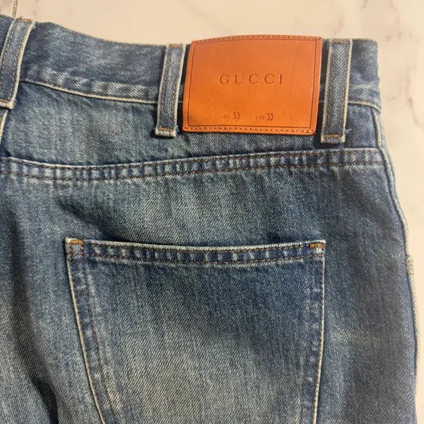 [BUNJANG] 구찌 ㄱ롤업 데님 청바지 31사이즈 / 구찌 ㄱ롤업 데님 청바지 31사이즈