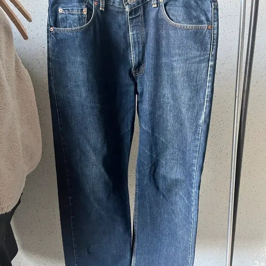 [BUNJANG] Levi's 528 Metro Fit Denim Jeans / 90년대 리바이스 528 매트로 핏 진청 데님