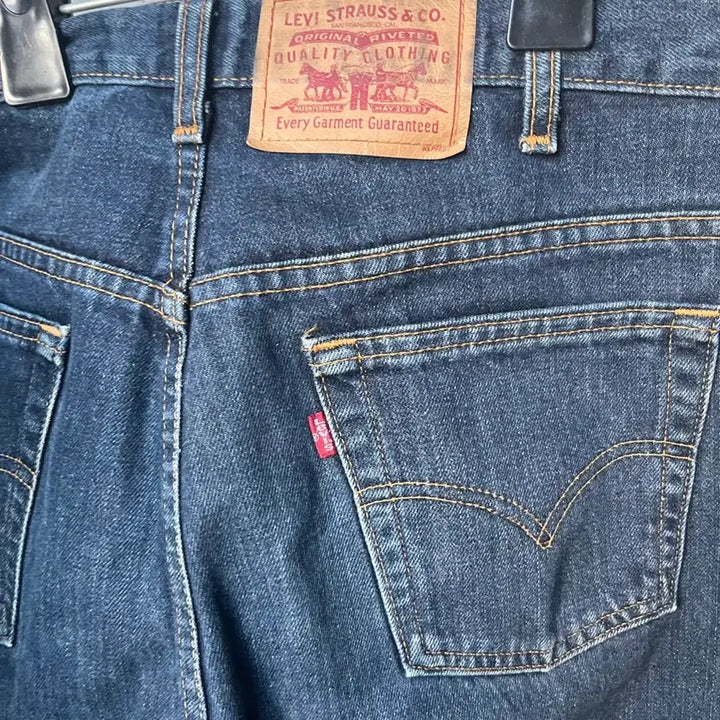 [BUNJANG] Levi's 528 Metro Fit Denim Jeans / 90년대 리바이스 528 매트로 핏 진청 데님