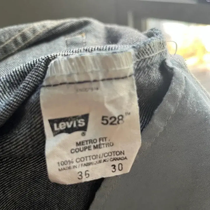 [BUNJANG] Levi's 528 Metro Fit Denim Jeans / 90년대 리바이스 528 매트로 핏 진청 데님