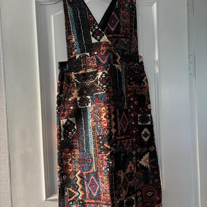 [BUNJANG] 8 Seconds Jacquard Midi Dress / 에잇세컨즈 자카드 원피스