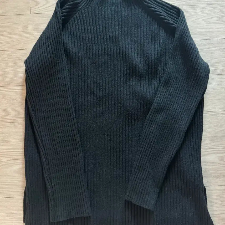 [BUNJANG] Black Knit Set / 반목골지니트세트 블랙 프리사이즈