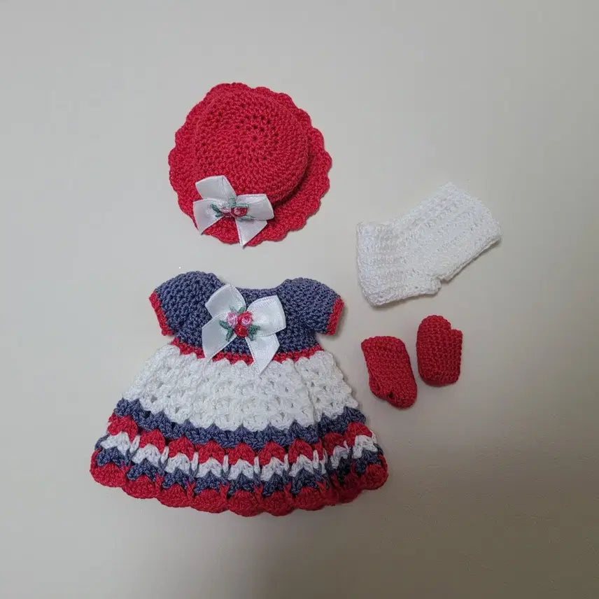 [BUNJANG] Madame Alexander Knitted Outfit / 마담알렉산더 뜨개 조합