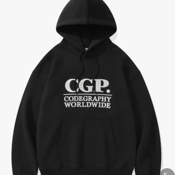 [BUNJANG] CODEGRAPHY CGP Black Hoodie / CODEGRAPHY CGP 블랙 후드티 새상품 택있음
