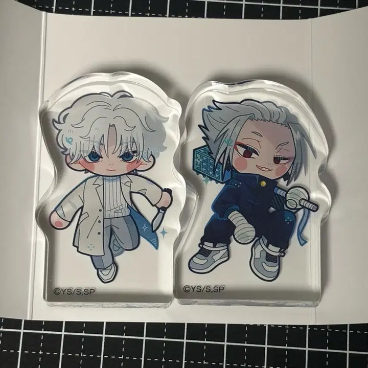 [BUNJANG] Sakamoto Days Gaku Uzuki Acrylic Block Bundle Set / 사카모토 데이즈 가쿠 우즈키 슬러 미니 아크릴 블럭 일괄