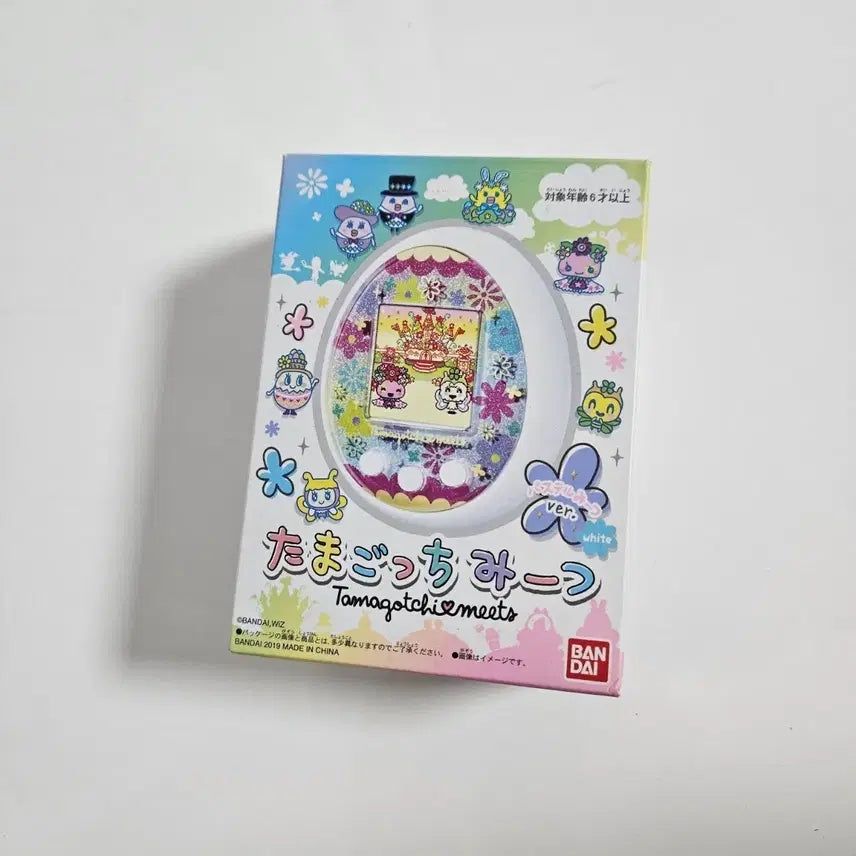 [BUNJANG] Bandai Tamagotchi Mits Pastel White / 반다이 타마고치 미츠 파스텔 화이트 박스, 설명서