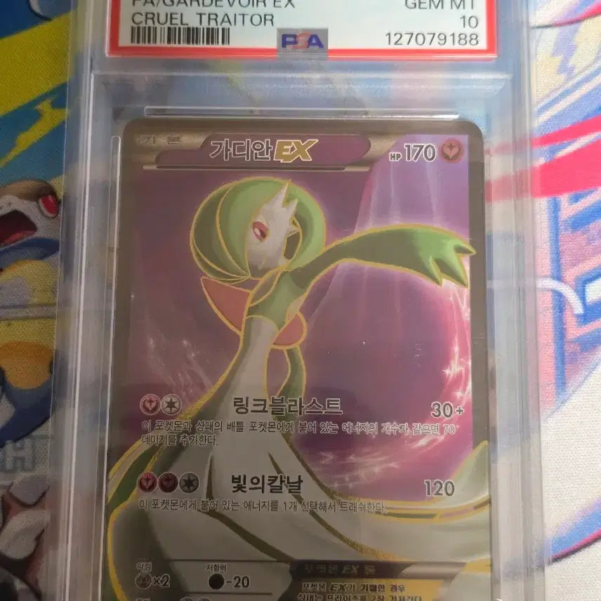 [BUNJANG] Pokemon Gardevoir EX SR PSA 10 Trading Card / 포켓몬카드 XY가디안ex sr psa10판매