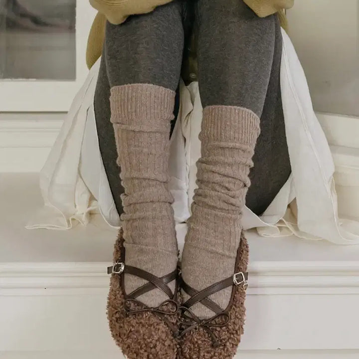 [BUNJANG] Mark Mork Puffy Heart Mary Jane Flat 245 / 마크모크 빠글 하트 장식 메리제인 퍼 플랫 245