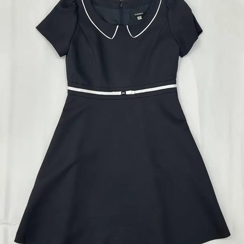 [BUNJANG] Vintage Navy Layered Two-Piece Set / 일본빈티지 네이비 하객룩 레이어드 투피스 고딕 자켓 원피스 코디세트