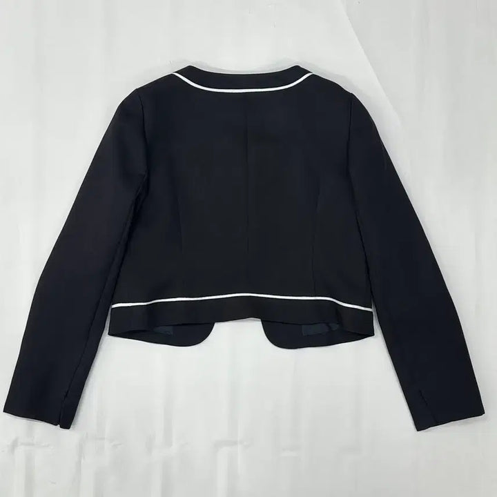 [BUNJANG] Vintage Navy Layered Two-Piece Set / 일본빈티지 네이비 하객룩 레이어드 투피스 고딕 자켓 원피스 코디세트