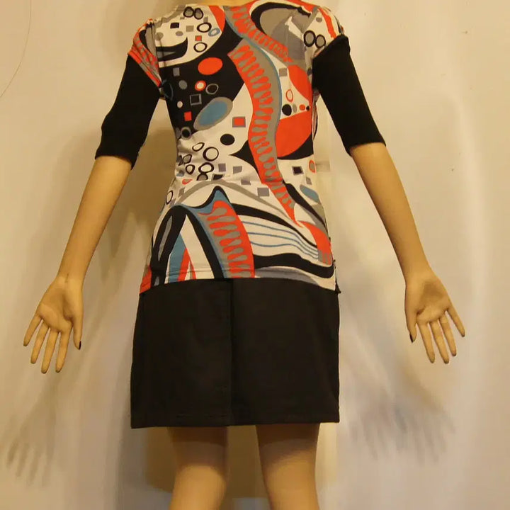 [SOLD OUT] 2379 플라워 복고블라우스 여성티셔츠 여자티셔츠 여성블라우스 반팔티