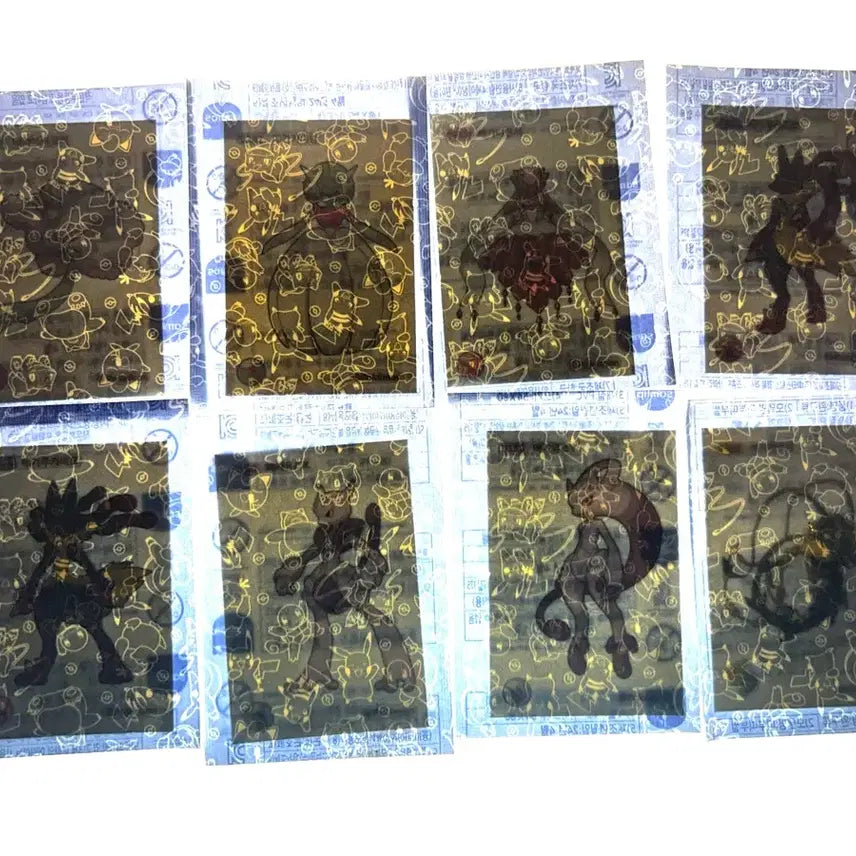 [BUNJANG] Pokemon Mega Evolution Ttibuseel Full Set / 단종된 포켓몬 메가진화 띠부씰 미개봉 판매합니다 (53종 전종 완성)