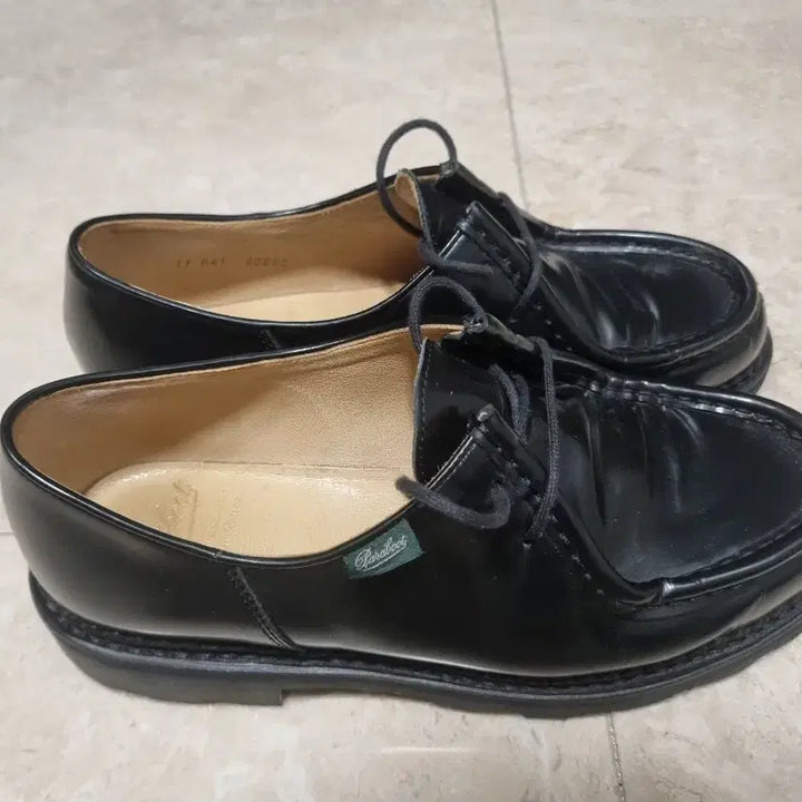 [BUNJANG] Paraboot Michael Black Shoes / 파라부트 미카엘 41