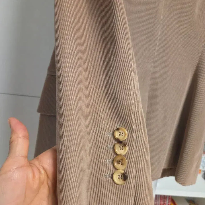 [BUNJANG] Celine Corduroy Jacket Brown 36 / 셀린느 코듀로이 자켓 브라운 36