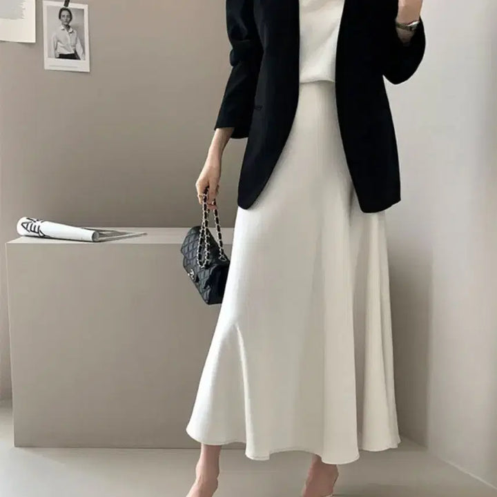 [BUNJANG] New In House No Collar Open Front Jacket / (새상품-택있음) 데일리룩 쇼핑몰 자체제작 노카라 오픈자켓