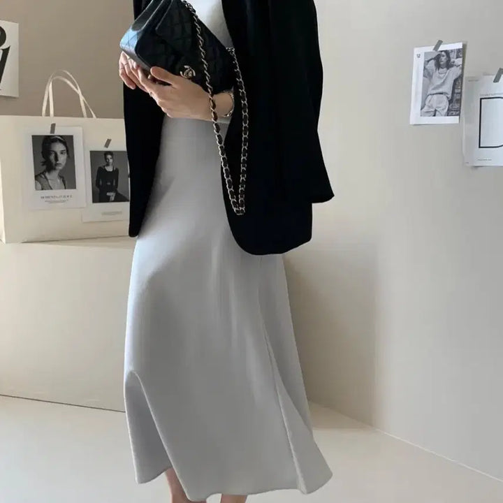 [BUNJANG] New In House No Collar Open Front Jacket / (새상품-택있음) 데일리룩 쇼핑몰 자체제작 노카라 오픈자켓