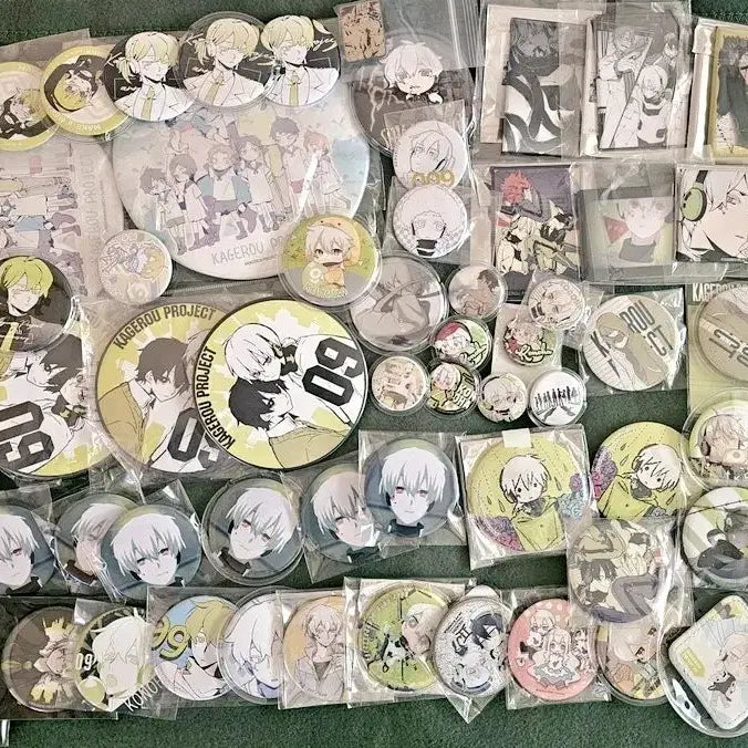 [BUNJANG] 카게프로우 프로젝트 / 카게프로 코노하 공식 캔뱃지(일괄) / (급전일시할인)카게프로우 프로젝트 / 카게프로 코노하 공식 캔뱃지(일괄)