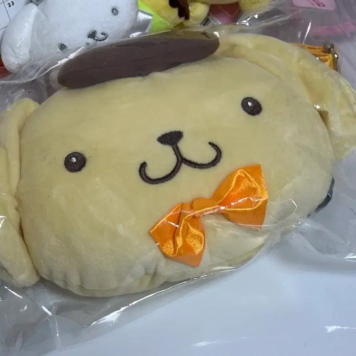 [BUNJANG] Pom Pom Purin Crossbody Bag / [새상품] 폼폼푸린 얼굴 크로스백