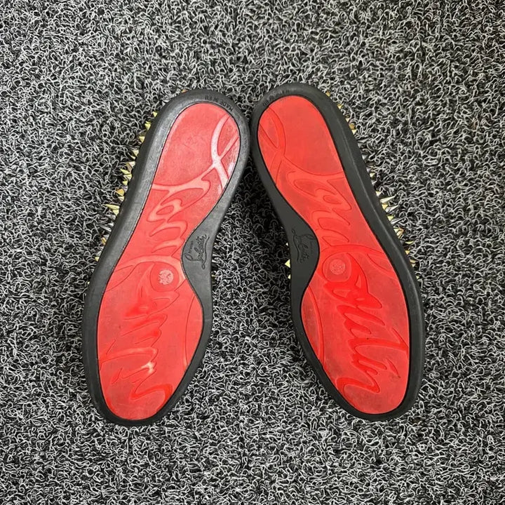 [BUNJANG] Christian Louboutin Studded Loafers / 크리스찬 루부탱 스터드 로퍼 블랙