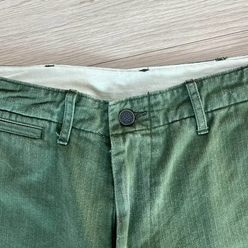 [BUNJANG] Beams Plus Herringbone Trousers / beams plus mil trousers herringbone M사이즈