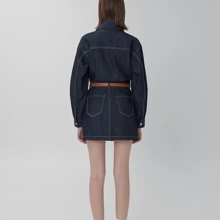 [BUNJANG] Atelier Nine Denim Dress / 아틀리에 나인 데님 원피스