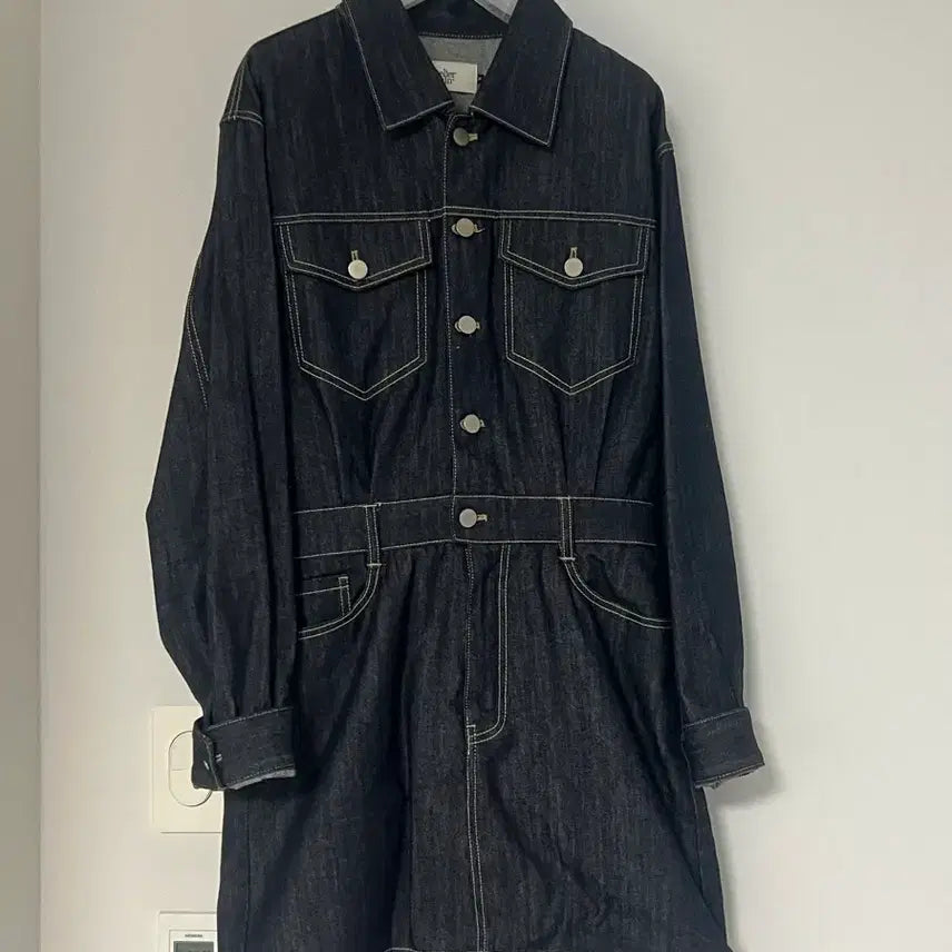 [BUNJANG] Atelier Nine Denim Dress / 아틀리에 나인 데님 원피스