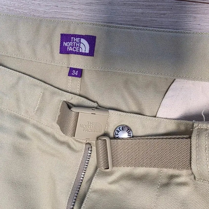 [BUNJANG] The North Face Purple Label Wide Chino Pants (Beige) 34 / 노스페이스 퍼플라벨 와이드 치노팬츠(베이지) 34