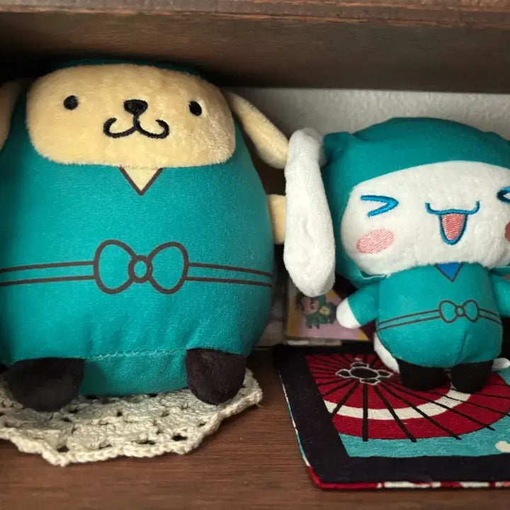 [BUNJANG] Nintama Monjiro Senzo Sanrio Collaboration Doll Bundle Set / 닌타마 산리오 콜라보 몬지로 센조 인형 일괄