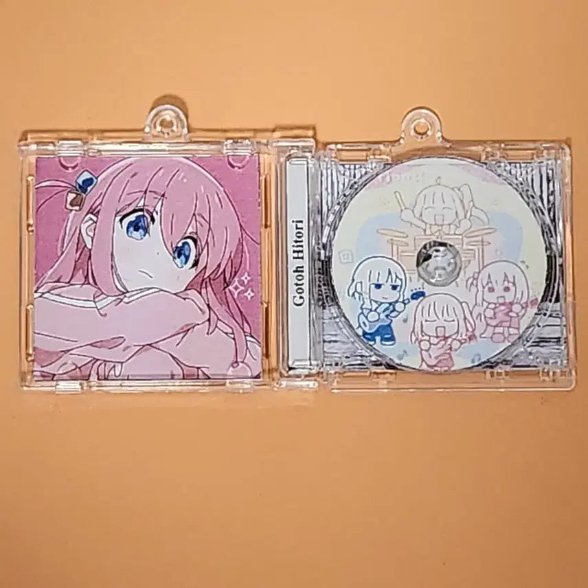 [BUNJANG] Bocchi the Rock Hitori Goto NFC CD Keyring / 덤스티커) 봇치더락 고토 히토리 NFC CD키링