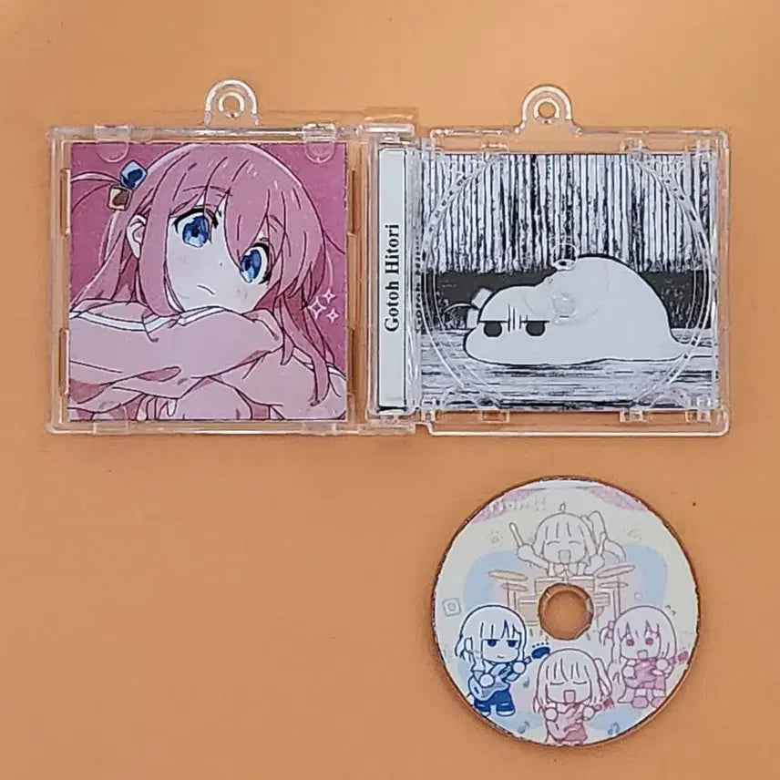 [BUNJANG] Bocchi the Rock Hitori Goto NFC CD Keyring / 덤스티커) 봇치더락 고토 히토리 NFC CD키링